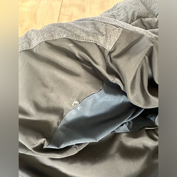 Lands’ End dark Charcoal Gray women’s puffer winter coat down jacket size Small - Picture 12 of 16